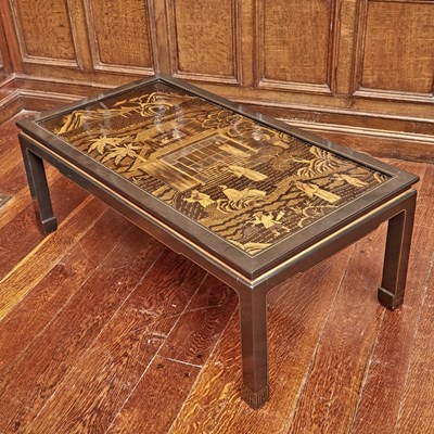 Lot 562 - Chinese Black Lacquer Low Table