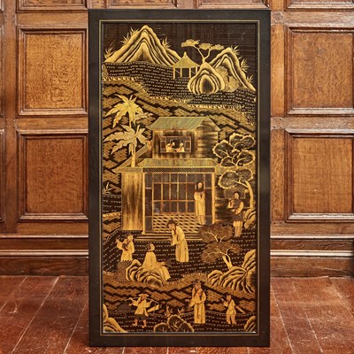 Lot 562 - Chinese Black Lacquer Low Table