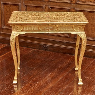 Lot 565 - George I Gilt-Gesso Side Table