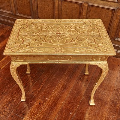 Lot 565 - George I Gilt-Gesso Side Table