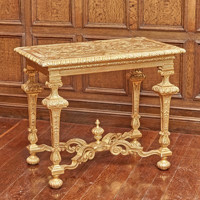 Lot 566 - William and Mary Gilt-Gesso Side Table