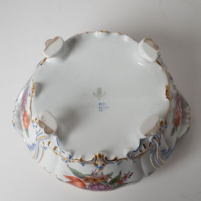 Lot 569 - Pair of Nymphenburg Porcelain Covered Small Tureens
