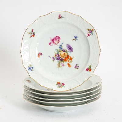 Lot 74 - Set of Six Czech Porcelain Dishes