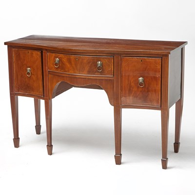 Lot 239 - George III Inlaid Mahogany Sideboard