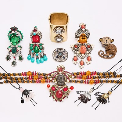 Lot 713 - Group of Fashion Costume Jewelry