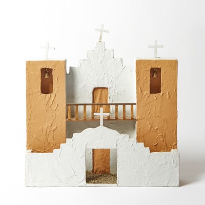 Lot 504 - Replica Taos Pueblo Church