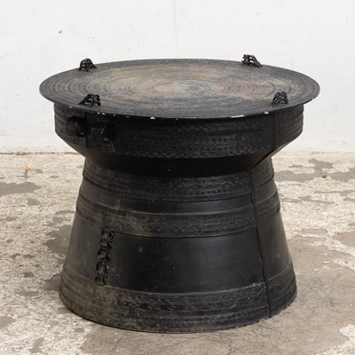 Lot 113 - Thai Style Cast Aluminum Rain Drum