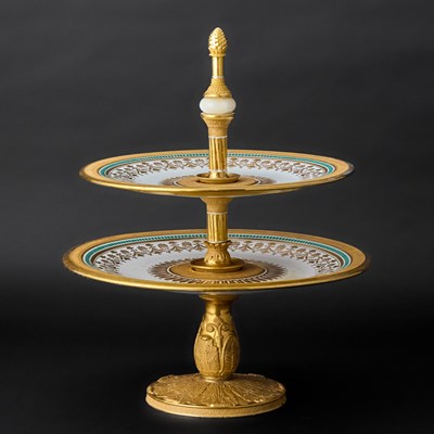 Lot 143 - Russian Porcelain Tazza