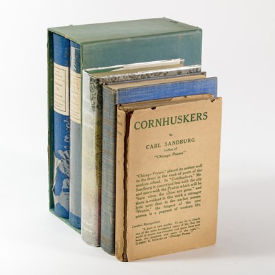 Lot 67 - Four works signed by Carl Sandburg