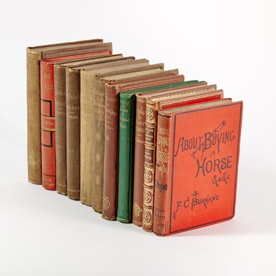 Lot 55 - The Luck of Roaring Camp with a letter tipped-in and two signed books from Bret Harte's library