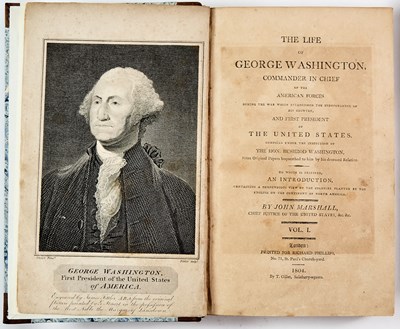 Lot 220 - The English edition of the Life of Washington