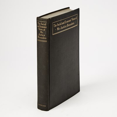 Lot 170 - With the signature of Louis Brandeis