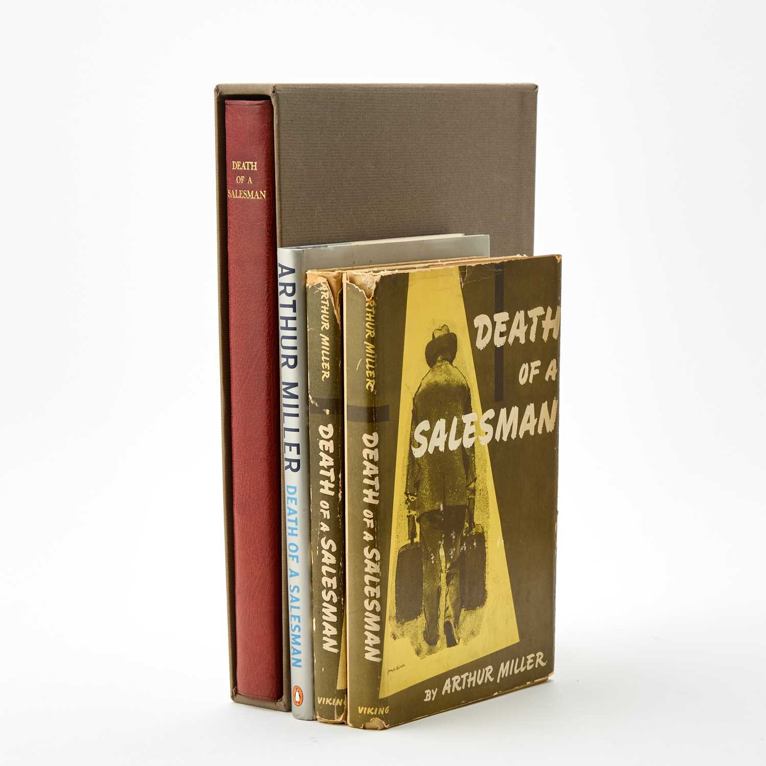 Lot 561 - Arthur Miller's Death of a Salesman - two early editions and two signed editions