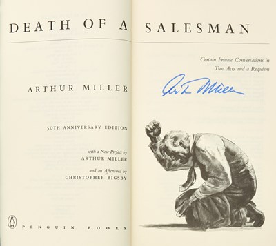 Lot 561 - Arthur Miller's Death of a Salesman - two early editions and two signed editions