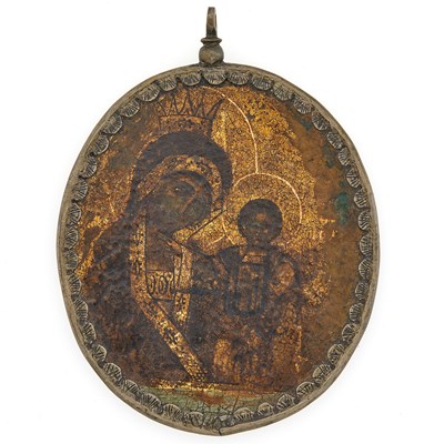 Lot 122 - Russian Icon Medallion