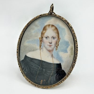 Lot 1009 - Attributed to John Wood Dodge (American, 1807-1893)