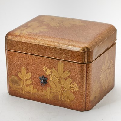Lot 89 - Japanese Lacquer Box and Cover