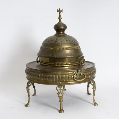 Lot 239 - Brass Brazier