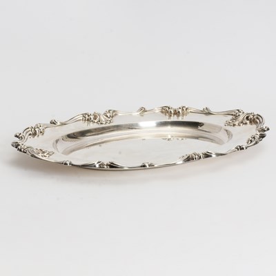 Lot 151 - Sterling Silver Oval Tray