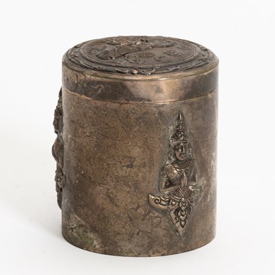 Lot 152 - Sterling Silver Tea Canister