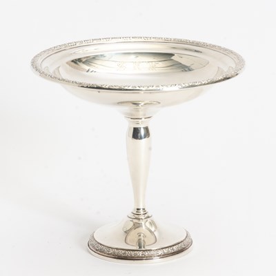 Lot 156 - Sterling Silver Weighted Tazza