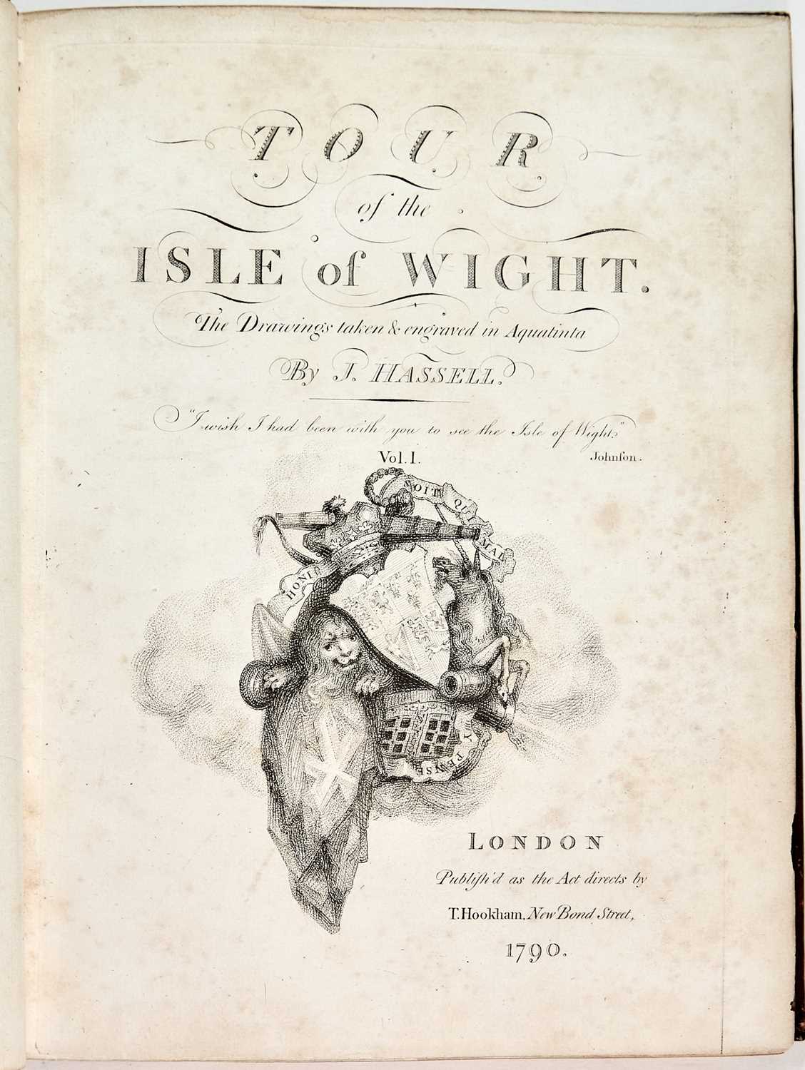 Lot 53 - John Hassell's Tour of the Isle of Wight
