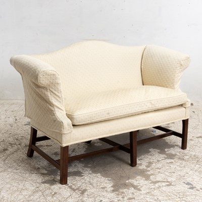 Lot 173 - Cream Upholstered Settee