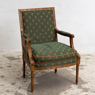 Lot 182 - Regency Style Upholstered Armchair