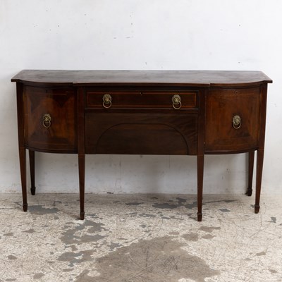 Lot 189 - George III Style Inlaid Mahogany Sideboard