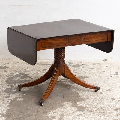 Lot 193 - George IV Mahogany and Rosewood Sofa Table