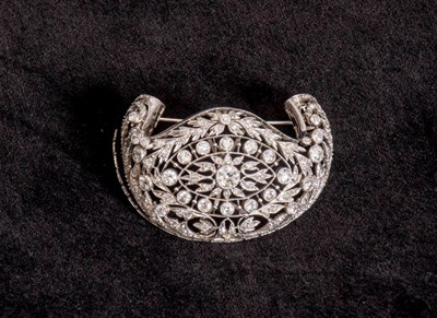 Lot 170 - Platinum and Diamond Brooch