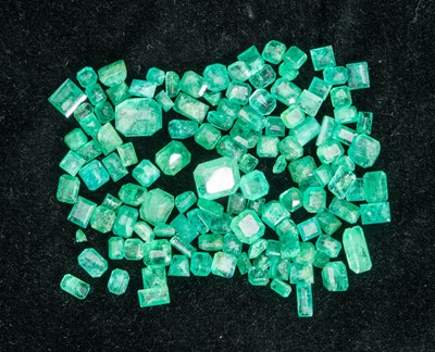 Lot 311 - Group of Unmounted Emeralds