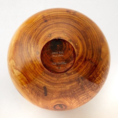 Lot 208 - Matt Moulthrop Turned White Pine Globe
