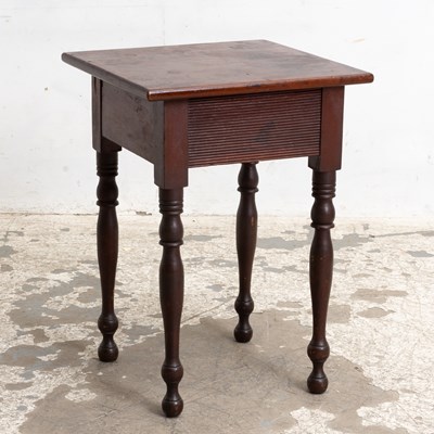 Lot 202 - Red Stained Maple Work Stand