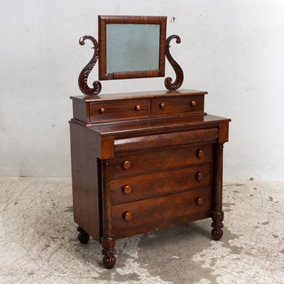 Lot 229 - Classical Mahogany Dresser