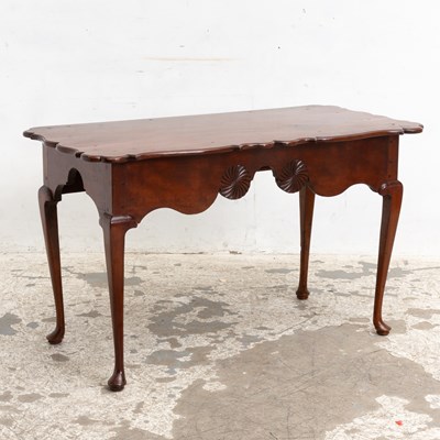 Lot 231 - Queen Anne Walnut and Cherry Side Table