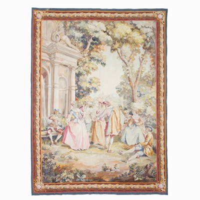 Lot 373 - Aubusson Tapestry