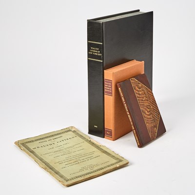 Lot 340 - Two works listing wealthy New Yorkers and Brooklynites in the 1840s