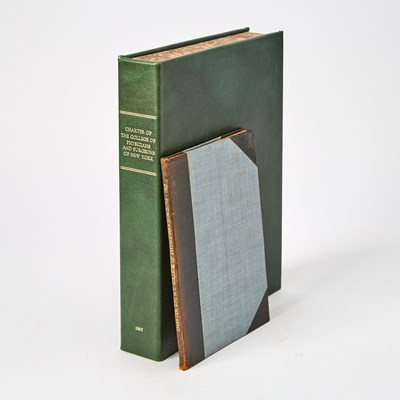 Lot 330 - The opening address and founding charter of the New York College of Physicians and Surgeons