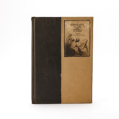 Lot Bernhardt Wall's scarce set of etchings of Greenwich Village, "The Montmartre of America"