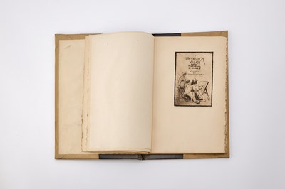Lot Bernhardt Wall's scarce set of etchings of Greenwich Village, "The Montmartre of America"