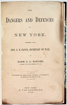 Lot 318 - Two works on the defences of New York before the Civil War