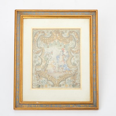 Lot 66 - Continental Stumpwork Panel