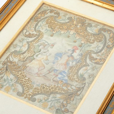 Lot 66 - Continental Stumpwork Panel