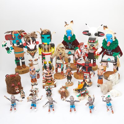 Lot 506A - Group of Fifteen Kachina Dolls