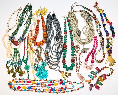 Lot 534A - Group of Fashion Costume Necklaces