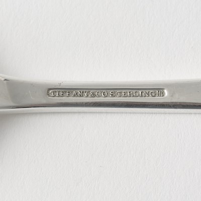 Lot 203 - Tiffany & Co. Sterling Silver "Clinton" Pattern Flatware Service