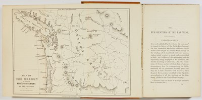 Lot 39 - A classic on the fur trade, a bright copy in original cloth
