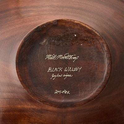 Lot 790 - Matt Moulthrop Turned Black Walnut Vessel