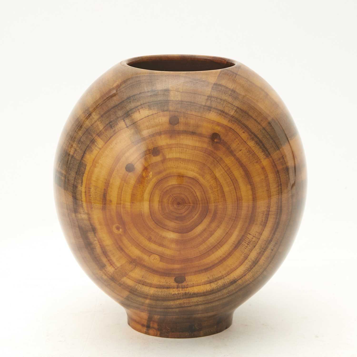 Lot 797 - Matt Moulthrop White Pine Turned Globe